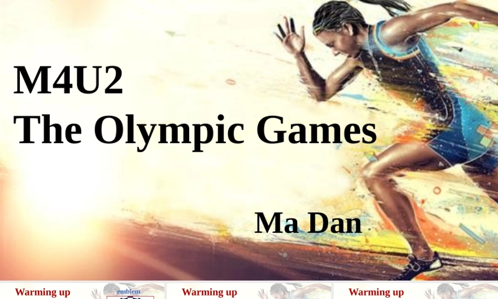 Reading(1)：TheOlympicGames