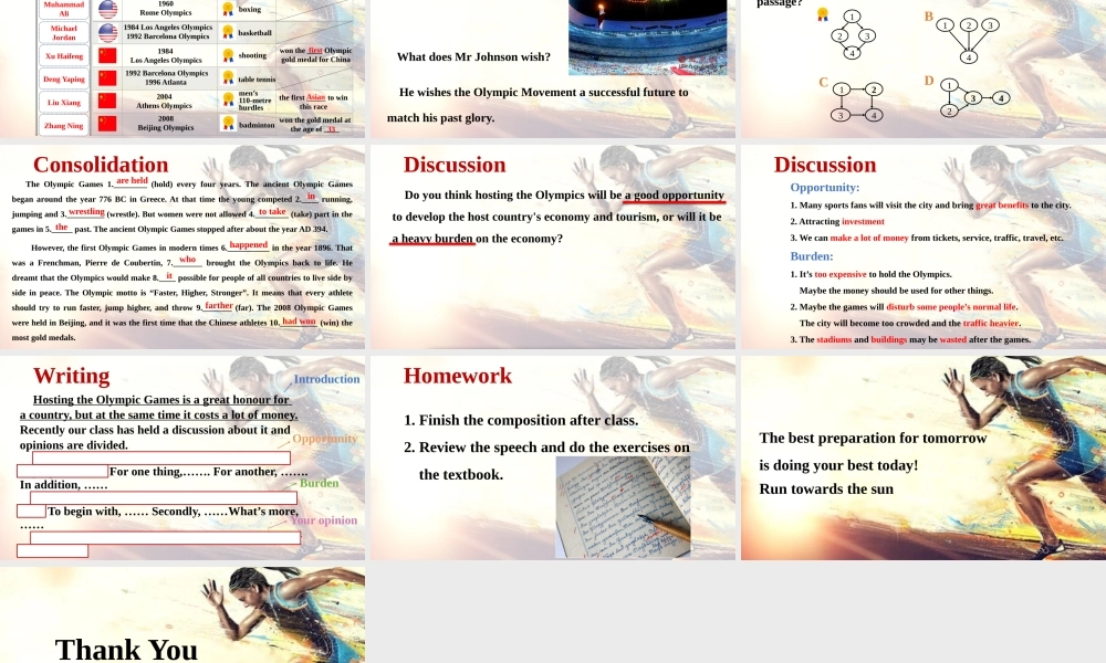 Reading(1)：TheOlympicGames