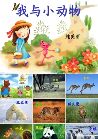 二年级我与小动物课件