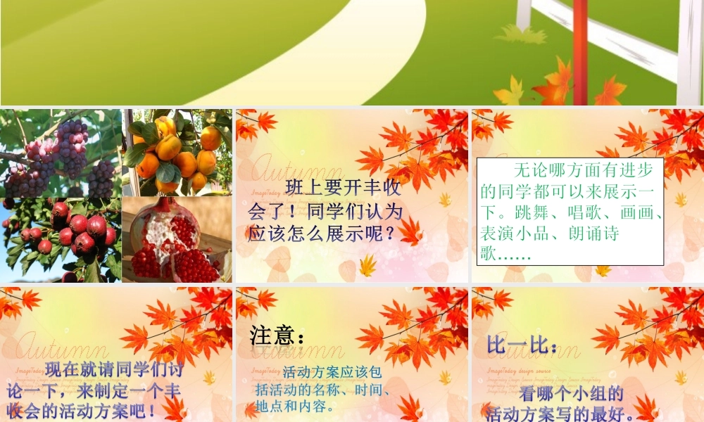 《丰收会》课件3