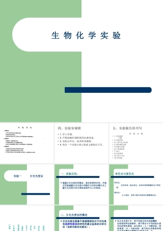 实验一--分光光度法(针推)