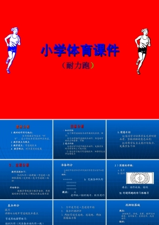小学体育PPT课件(耐力跑)