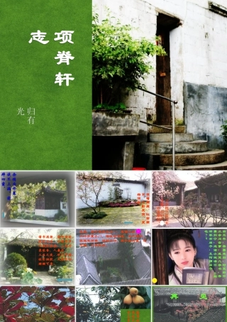 高三语文 项脊轩志复习课件