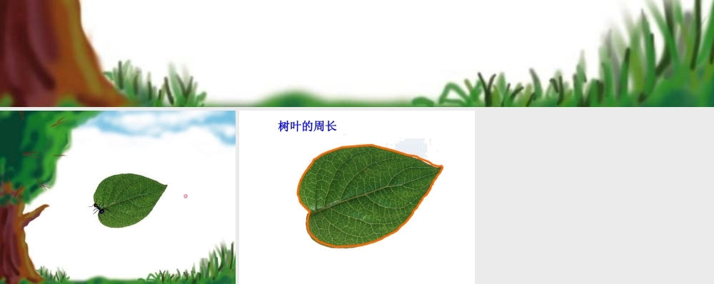 人教2011版小学数学三年级资料小蚂蚁爬树图