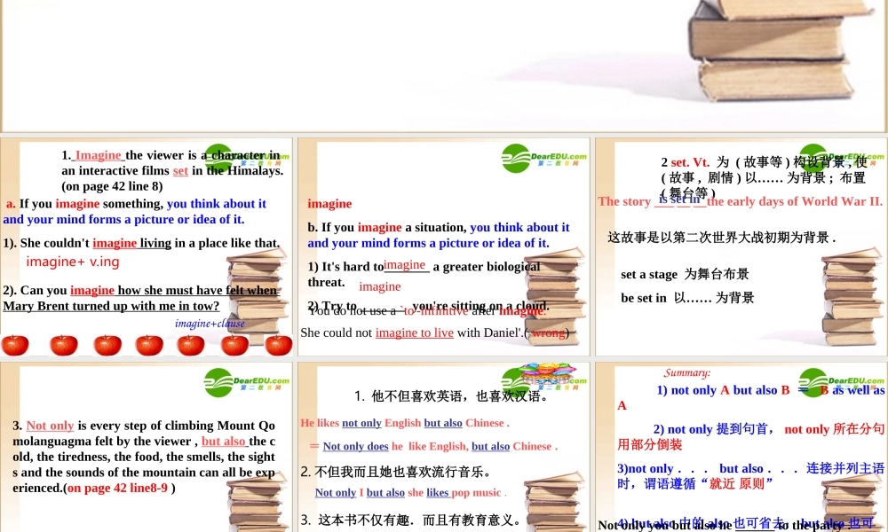 高中英语模块4 Unit 3 reading部分语言点课件牛津版必修4 课件