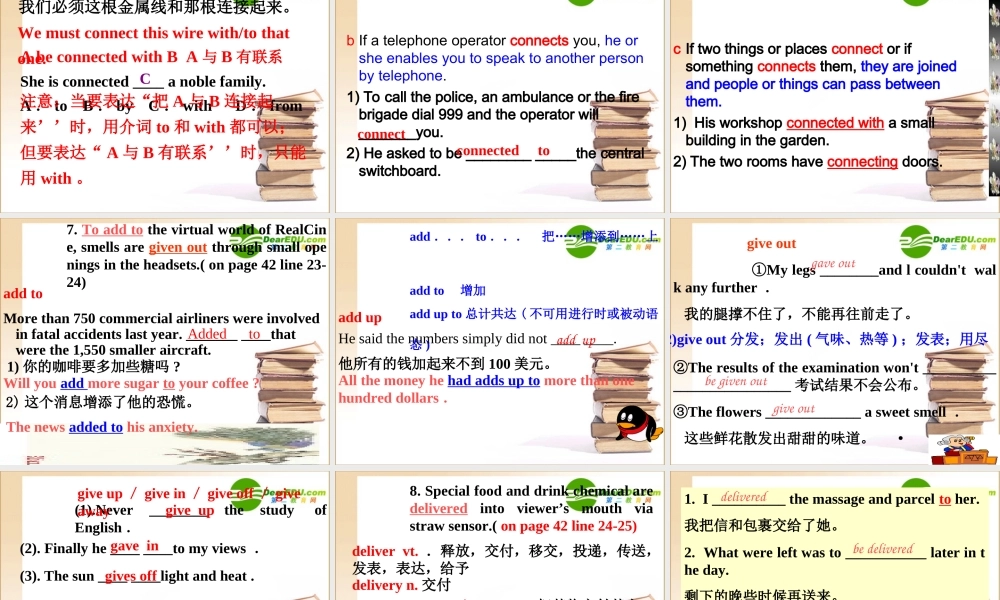 高中英语模块4 Unit 3 reading部分语言点课件牛津版必修4 课件