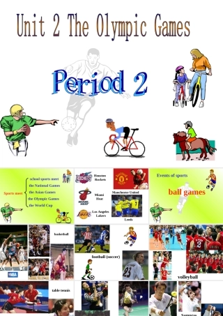 高中英语Unit 2 The Olympic Games-warming up课件 新课标 人教版 必修2 课件