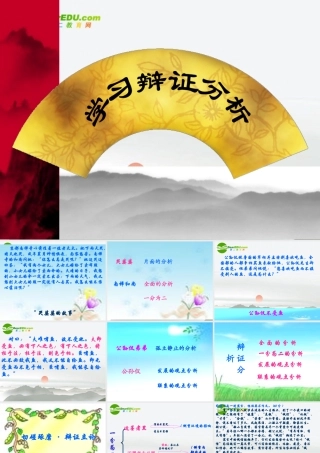 高中语文 表达交流(学习辩证分析)课件 新人教版必修4 课件