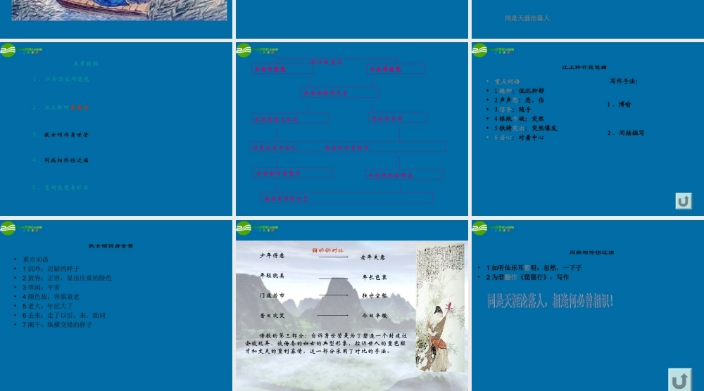 高中语文(琵琶行)课件1 北京版必修2 课件