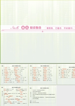 高中英语 单元13单元知识整合课件 北师大版必修5 课件