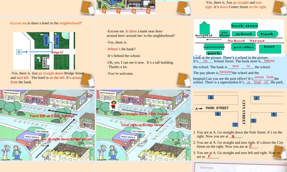 河南省郑州市第九十六中七年级英语 (Unit2 Section)课件 外研版 课件