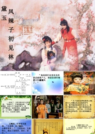 凤辣子初见林黛玉PPT