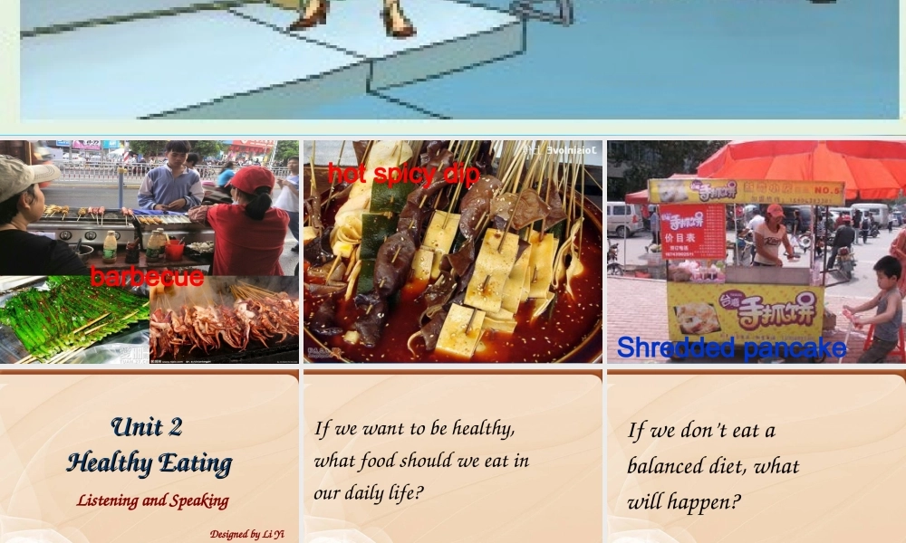 高中英语 unit 2 Healthy Eating课件
