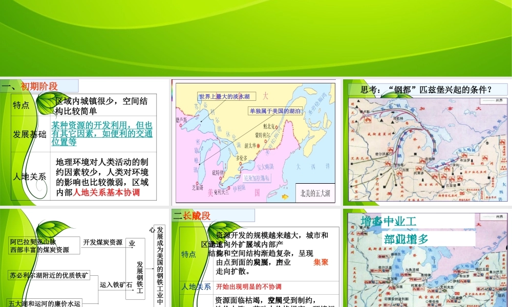 第三节区域发展阶段与人类活动