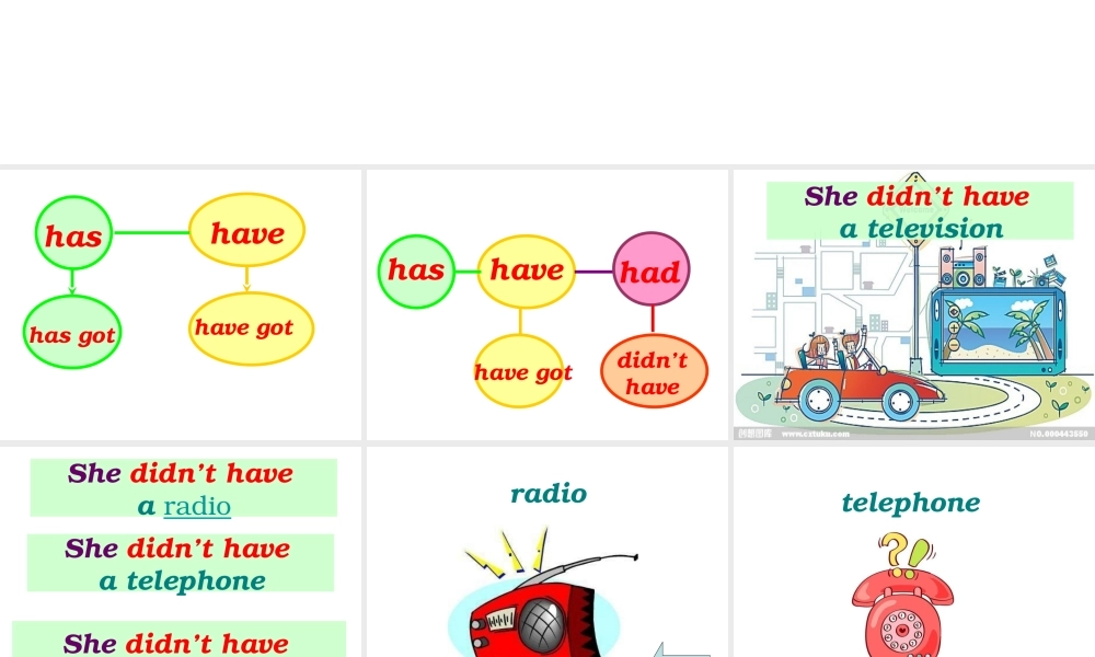 shedidn'thaveatelevision