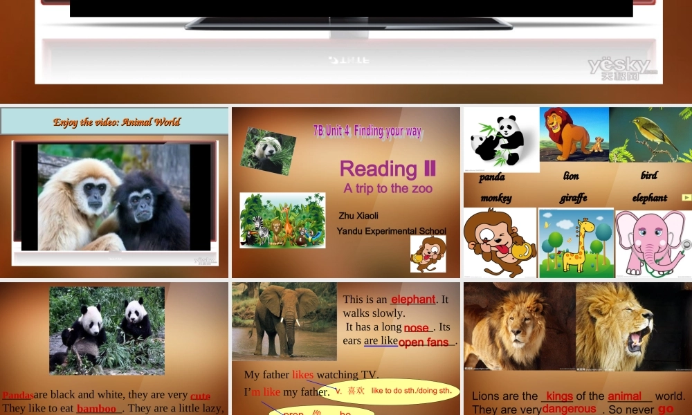 江苏省盐城市区七年级英语下册 Unti4 Finding your way Reading(2)观摩课课件 牛津版 课件