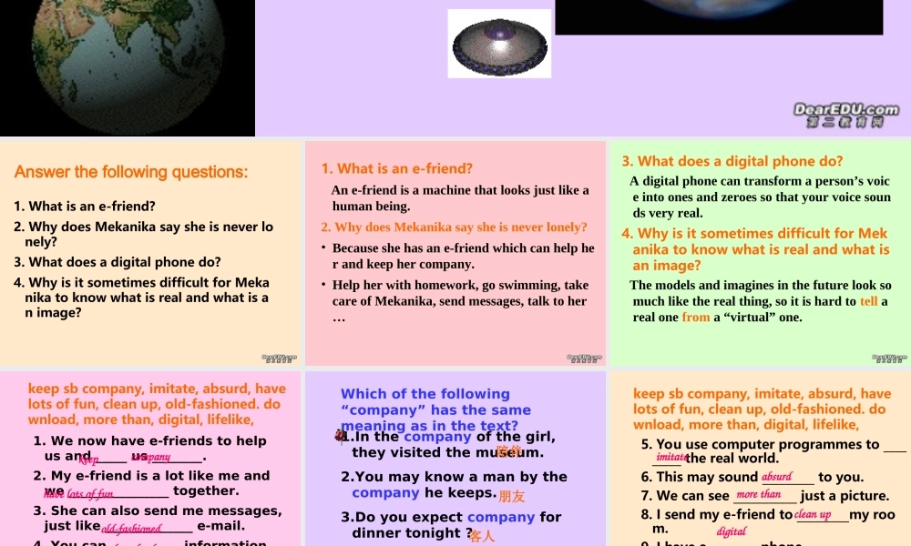 高二英语Unit6 Integrating skills课件 人教版 课件