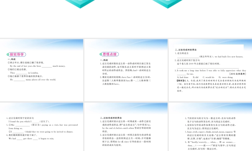 高中英语 Unit3(Amazing people)Period4课时讲练通课件 译林牛津版必修2 课件