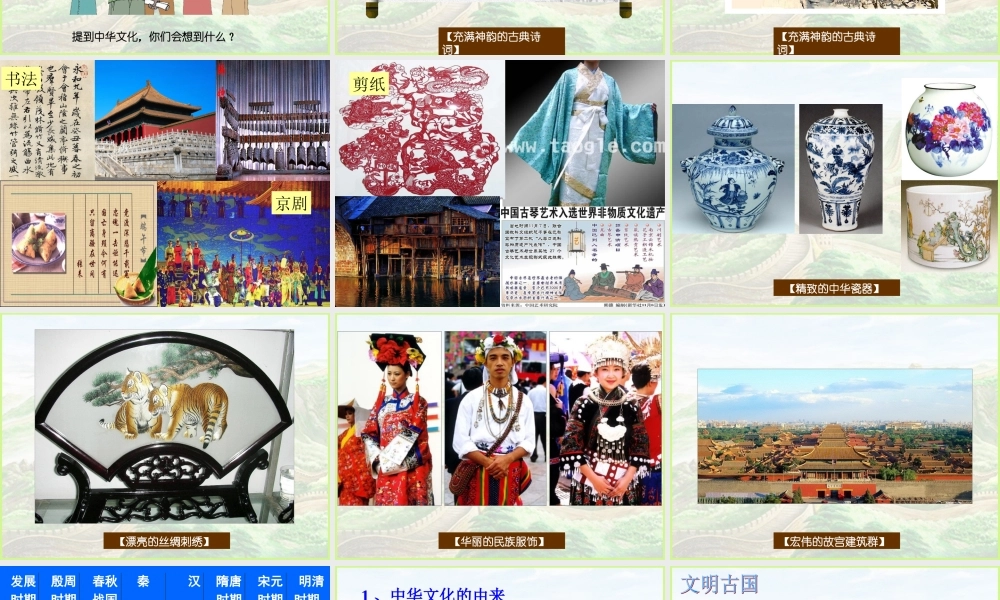 5.1灿烂的中华文化