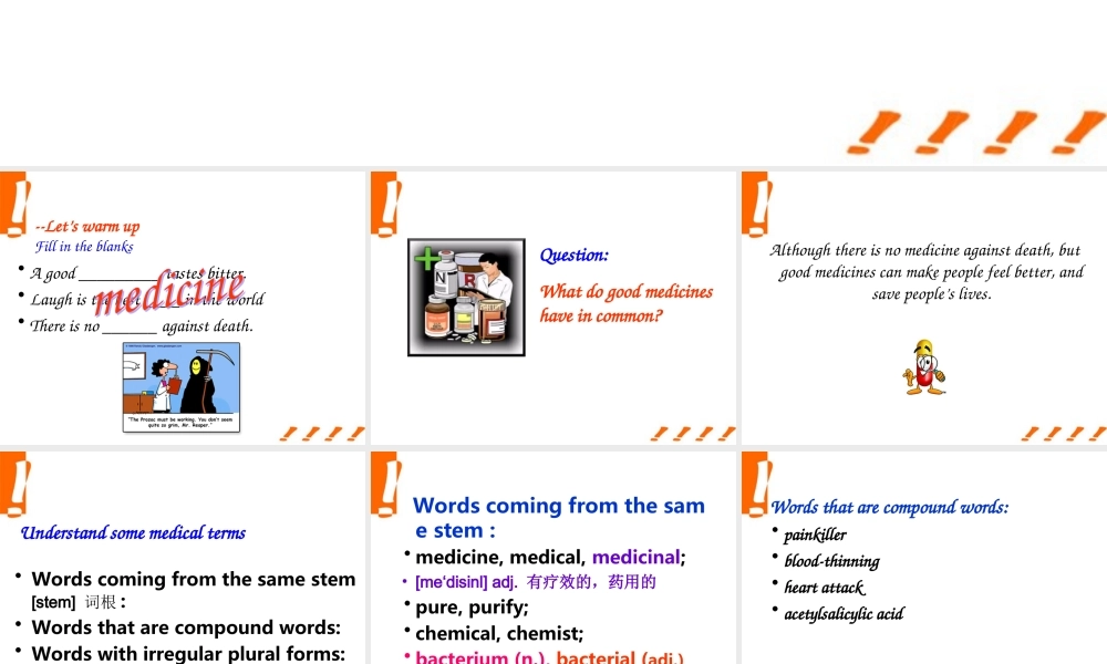 高中英语 Unit2 Fit for life课件 牛津版选修7 课件