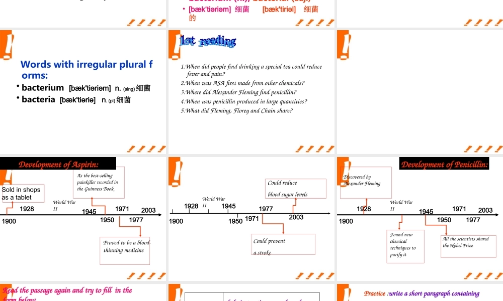高中英语 Unit2 Fit for life课件 牛津版选修7 课件