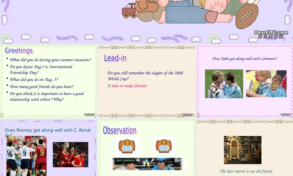 牛津英语模块五Unit1 welcome一  0 课件