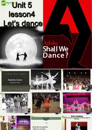 高中英语 Unit5(Rhythm)lesson4 Let's Dance课件6 北师大版必修2 课件