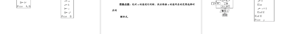 高三数学一轮复习 10-2基本算法语句、算法案例课件 理 苏教版 课件