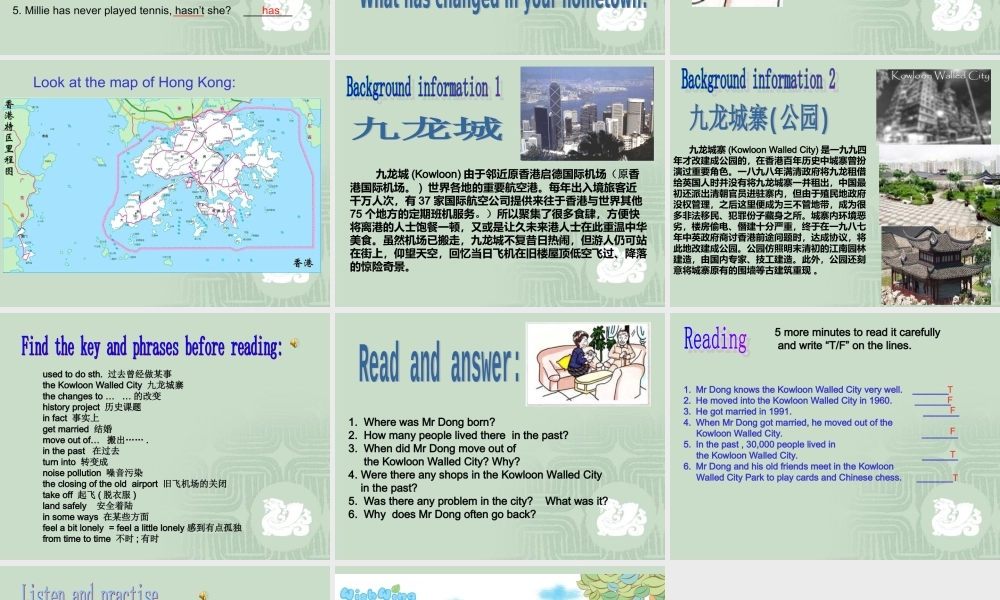 江苏省南通市八年级英语Unit1 Reading课件