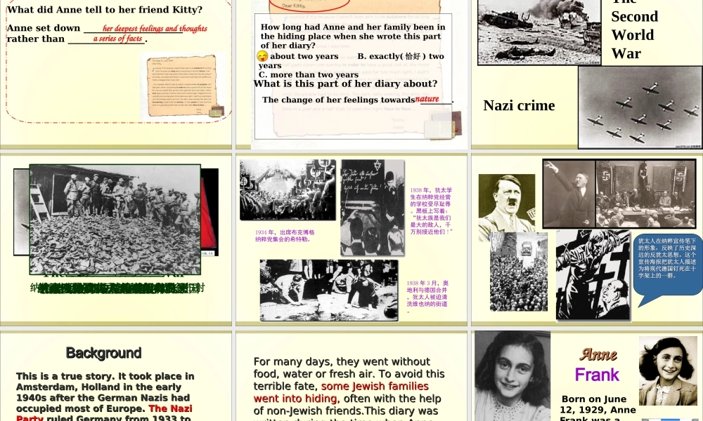 高中英语 Unit 1 reading课件 新人教版必修1 课件