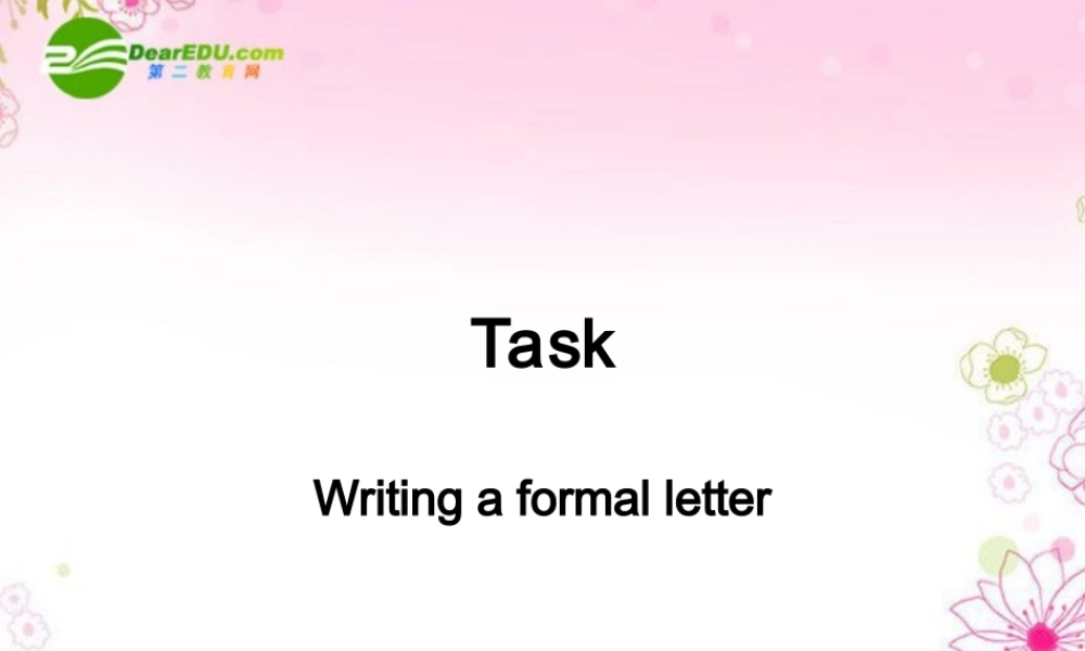 高中英语 unit3 science versus nature-Task课件 牛津译林版必修5 课件