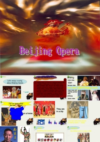 高中英语 Unit5 lesson2(Rhythm)Beijing Opera课件12 北师大版必修2 课件