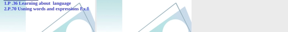 高中英语 57(unit 5　Canada— The True North )课件 新人教版必修3 课件