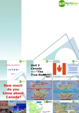 高中英语 57(unit 5　Canada— The True North )课件 新人教版必修3 课件