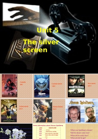 高一英语unit5 The silver screen  reading 人教版 课件