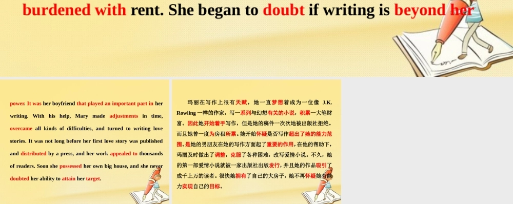 英语 Module 2 Fantasy Literature Philip Pullman单元小结课件 外研版选修6 课件