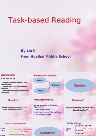 高考英语复习 任务型阅读课件