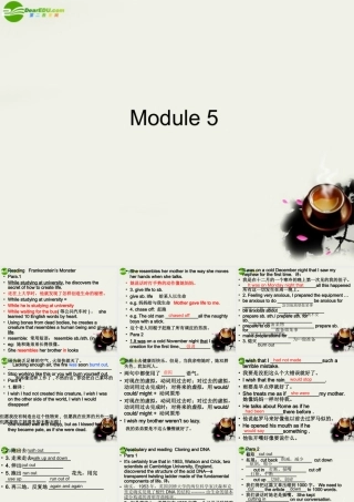 高中英语 Module5(Cloning)introduction,reading and voca课件8 外研版选修6 课件