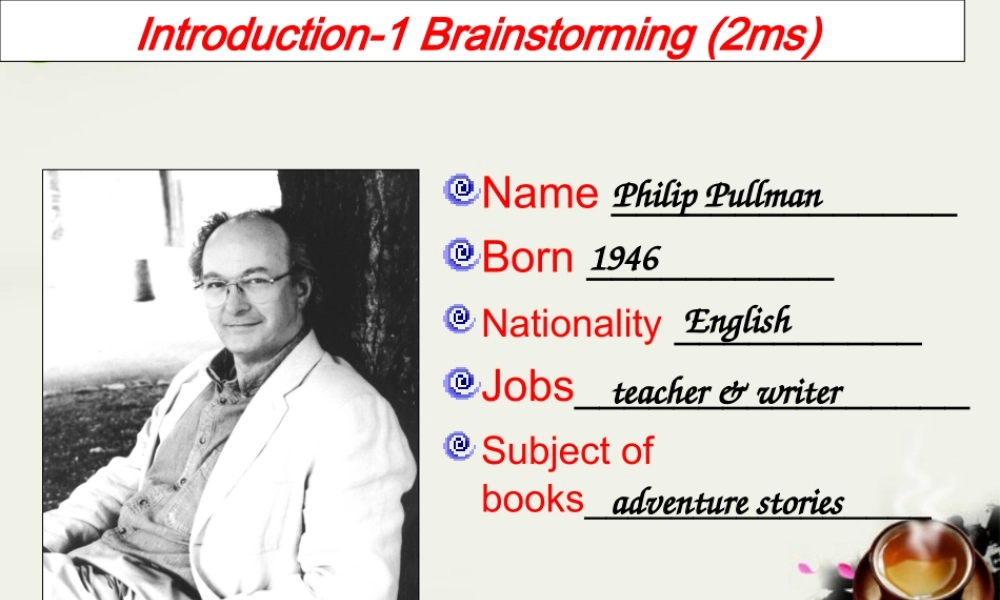 高中英语 Module2(Small Talk)cultural corner and task课件2 外研版选修6 课件