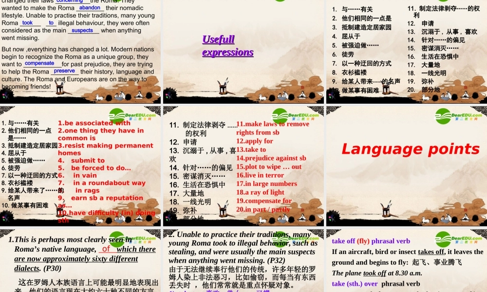 高中英语 Unit 2 Project1课件 牛津版选修10 课件