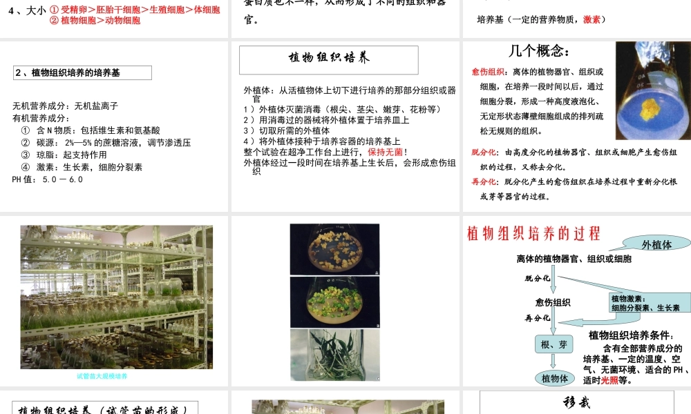 植物组织培养课件