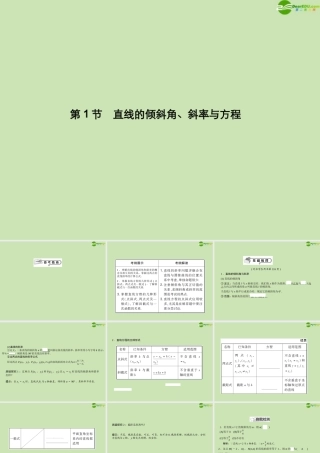 高三数学总复习导与练 第九篇第九篇第一节配套课件(教师用) 理 课件