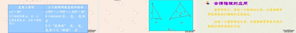 高二数学选修2-2 合情推理课件 新课标 课件