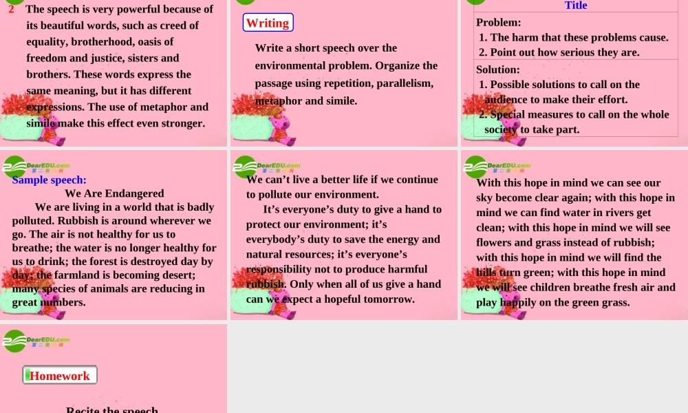 高中英语 Fairness for all-Using language课件 新人教选修10 课件