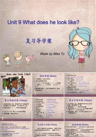 Unit9WhatdoeshelooklikePPT