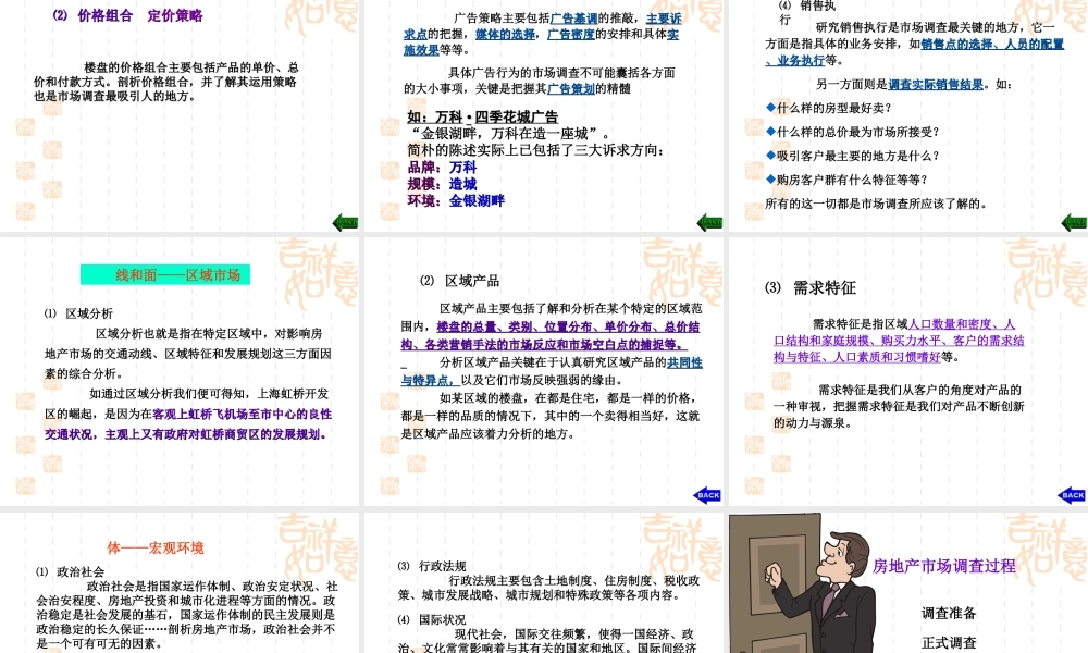 房地产市场调查与分析