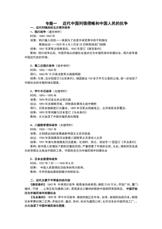 8上复习提纲