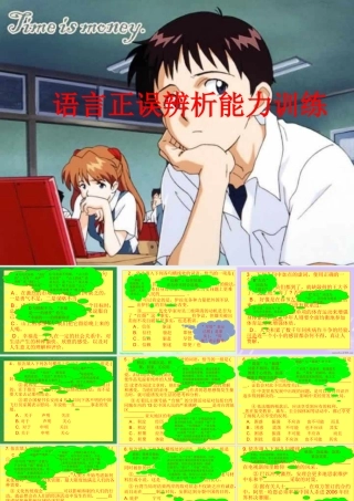 语言正误辨析能力训练 课件