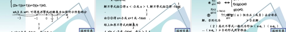 高考数学一轮复习 第5章(不等式)一元二次不等式及其解法精品课件