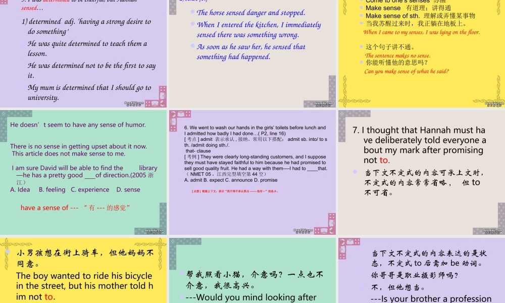 江苏牛津英语模块五Unit1 language points课件